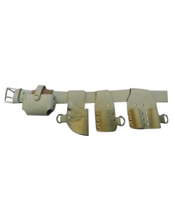 Gray Scaffolding Leather Tool Belt